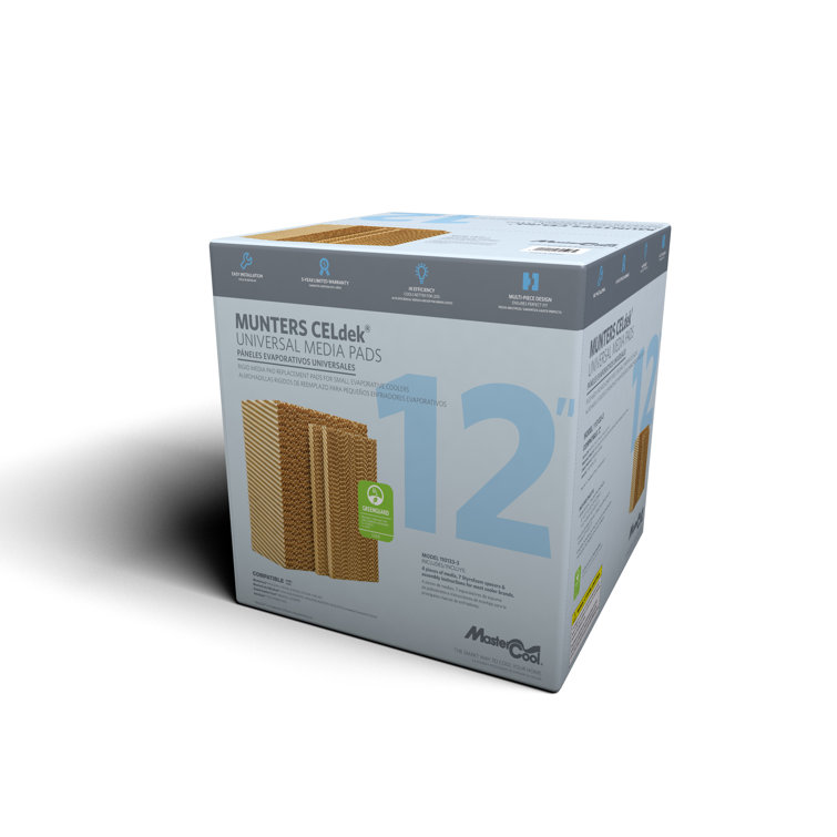 MasterCool 12" Evaporative Cooler Replacement Pad & Reviews Wayfair